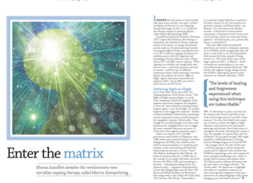 Enter the matrix - nature and health magazine